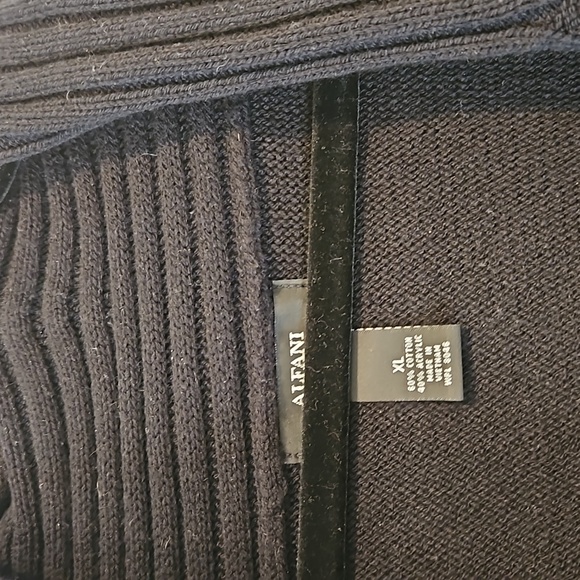 Open Face Black Cardigan - Picture 2 of 2